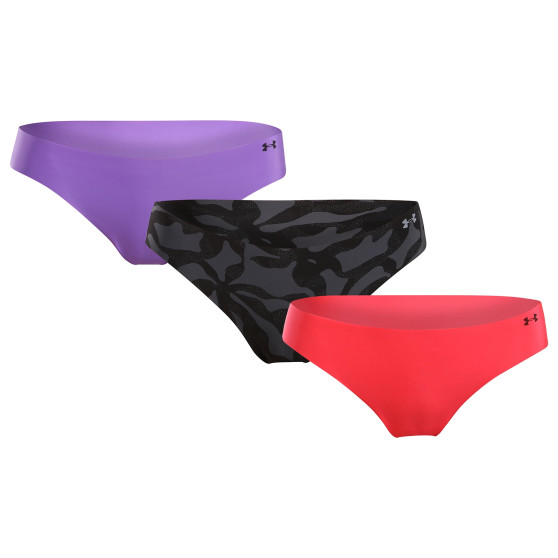 3PACK dámské tangá Under Armour viacfarebné (1383894 001)