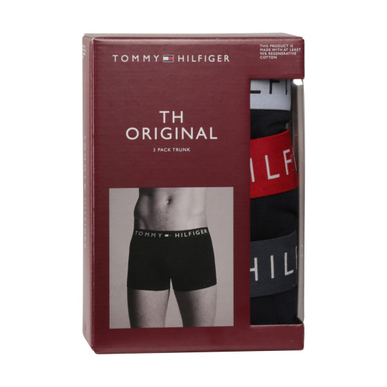 3PACK pánske boxerky Tommy Hilfiger tmavo modré (UM0UM03181 0R1)