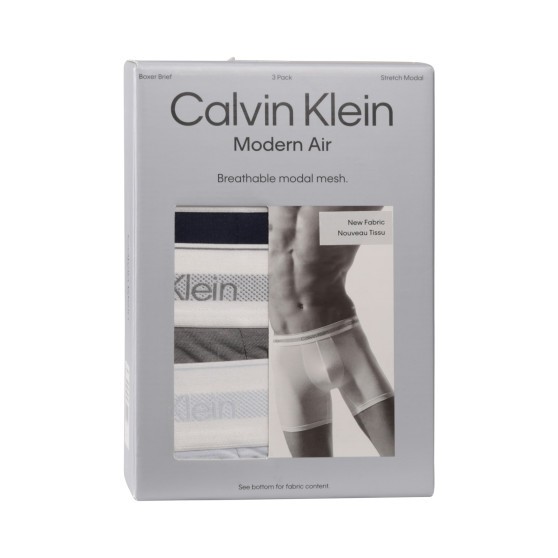 3PACK pánske boxerky Calvin Klein viacfarebné (NB3954A-PS9)