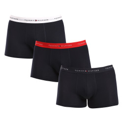 3PACK pánske boxerky Tommy Hilfiger tmavo modré (UM0UM02763 0W3)