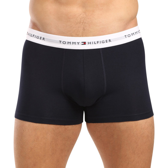 3PACK pánske boxerky Tommy Hilfiger tmavo modré (UM0UM02763 0W3)