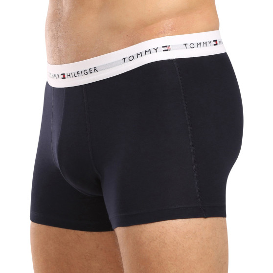 3PACK pánske boxerky Tommy Hilfiger tmavo modré (UM0UM02763 0W3)