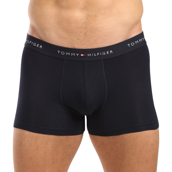 3PACK pánske boxerky Tommy Hilfiger tmavo modré (UM0UM02763 0W3)