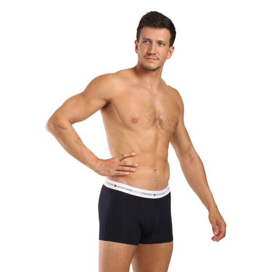 3PACK pánske boxerky Tommy Hilfiger tmavo modré (UM0UM02763 0W3)