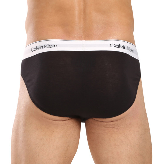 3PACK pánske slipy Calvin Klein čierné (NB3961A-UB1)