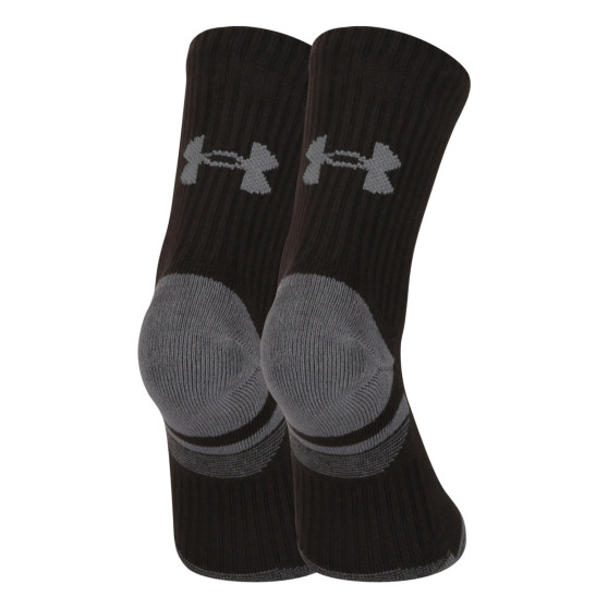 3PACK ponožky Under Armour čierné (1379530 001)