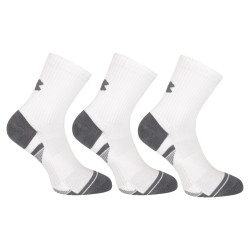 3PACK ponožky Under Armour bielé (1379530 100)