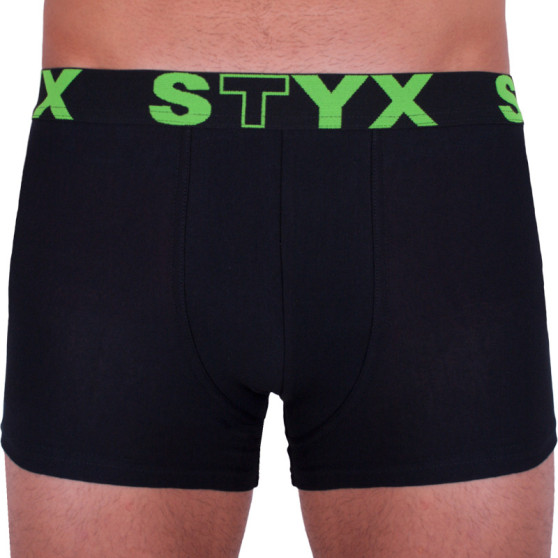 5PACK pánske boxerky Styx športová guma nadrozmer viacfarebné (5R9612817)