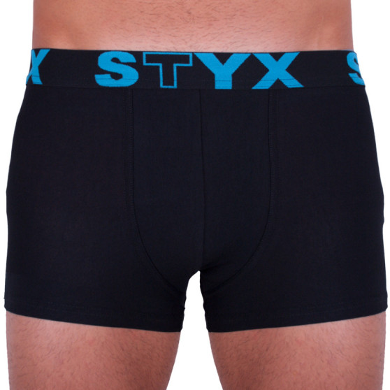 5PACK pánske boxerky Styx športová guma nadrozmer viacfarebné (5R9612817)