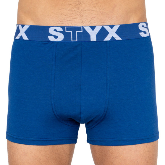 5PACK pánske boxerky Styx športová guma nadrozmer viacfarebné (5R9612817)