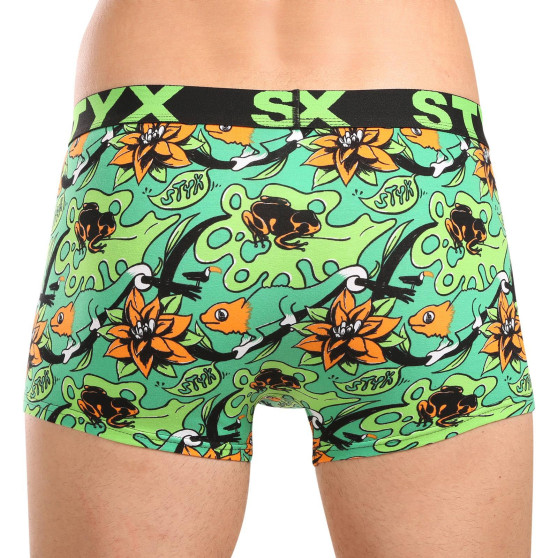 Pánske boxerky Styx art športová guma tropic (G1557)