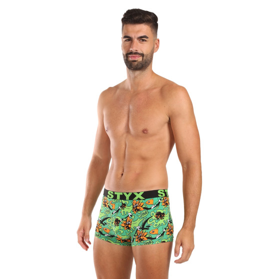 Pánske boxerky Styx art športová guma tropic (G1557)