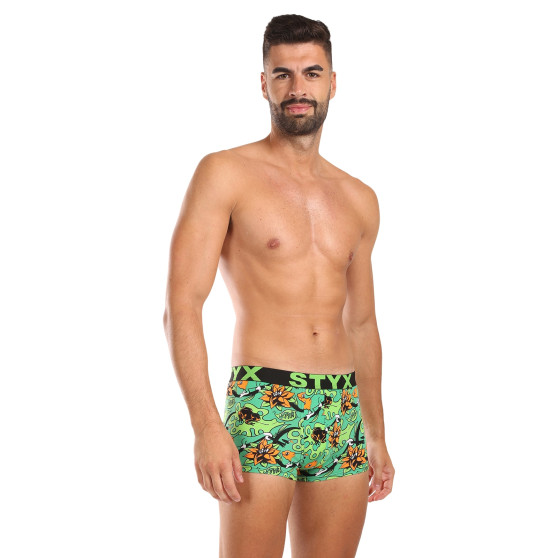 Pánske boxerky Styx art športová guma tropic (G1557)