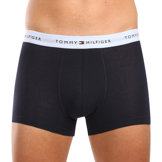 3PACK pánske boxerky Tommy Hilfiger tmavo modré (UM0UM02763 0T3)