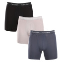 3PACK pánske boxerky Calvin Klein viacfarebné (NB1770A-QRH)