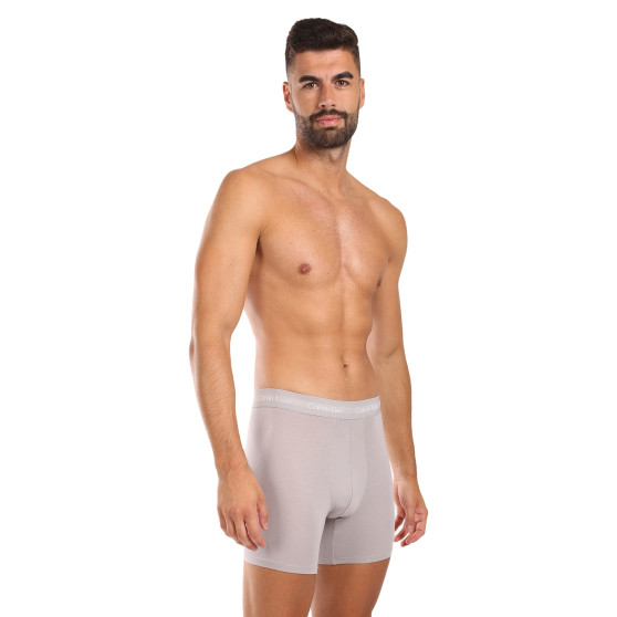 3PACK pánske boxerky Calvin Klein viacfarebné (NB1770A-QRH)