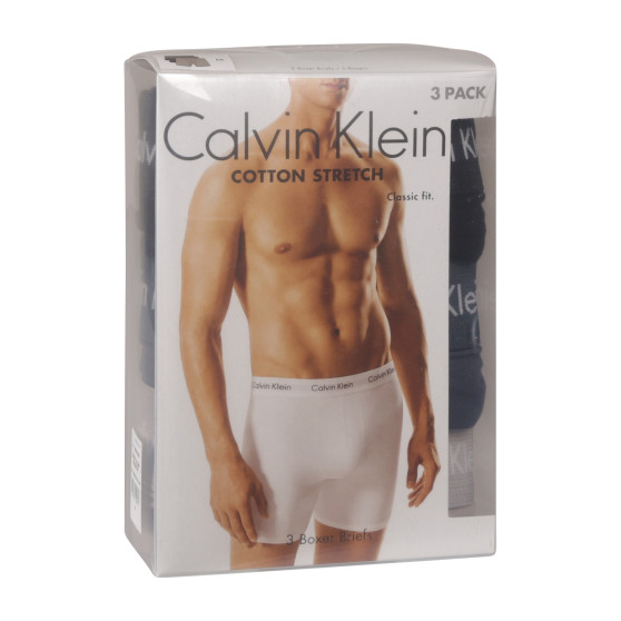 3PACK pánske boxerky Calvin Klein viacfarebné (NB1770A-QRH)