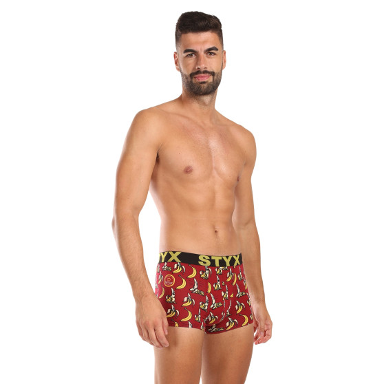 3PACK pánske boxerky Styx art športová guma viacfarebné (3G13198)