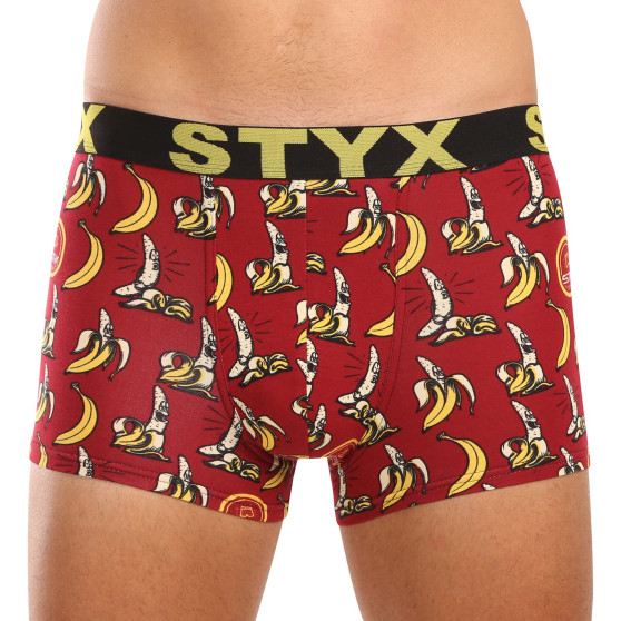 3PACK pánske boxerky Styx art športová guma viacfarebné (3G13198)