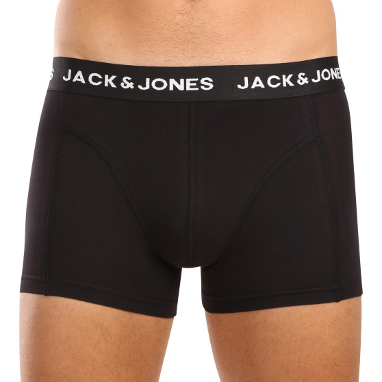 5PACK pánske boxerky Jack and Jones čierné (12242494)