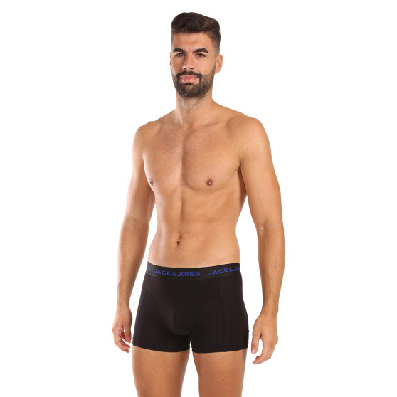 5PACK pánske boxerky Jack and Jones čierné (12242494)