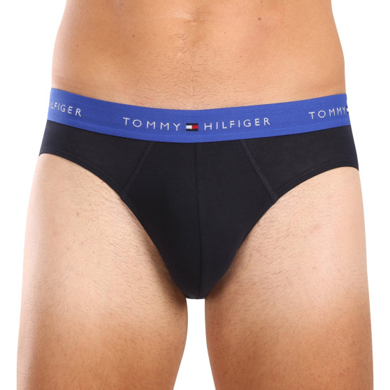 3PACK pánske slipy Tommy Hilfiger tmavo modré (UM0UM02904 0Y1)