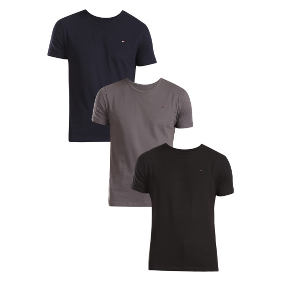 3PACK pánske tričko Tommy Hilfiger viacfarebné (UM0UM03379 0S7)