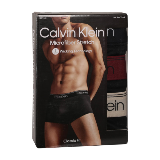 3PACK pánske boxerky Calvin Klein čierne (NB2569A-Q84)