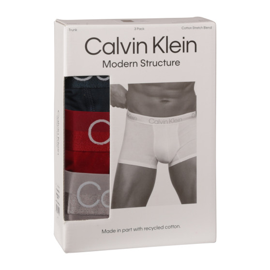 3PACK pánske boxerky Calvin Klein viacfarebné (NB2970A-PZN)