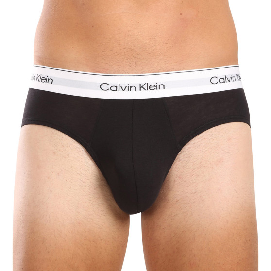 3PACK pánske slipy Calvin Klein čierné (NB3962A-UB1)