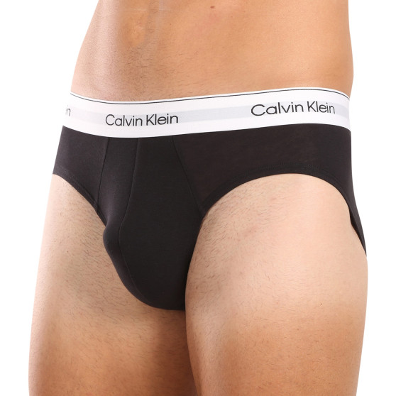 3PACK pánske slipy Calvin Klein čierné (NB3962A-UB1)