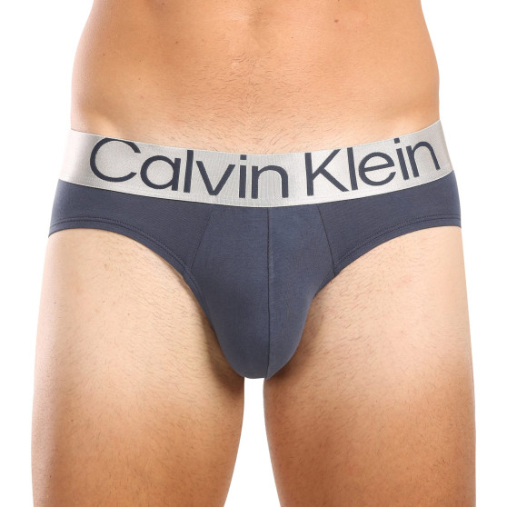 3PACK pánske slipy Calvin Klein viacfarebné (NB3129A-PZD)