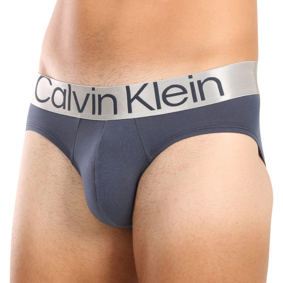 3PACK pánske slipy Calvin Klein viacfarebné (NB3129A-PZD)