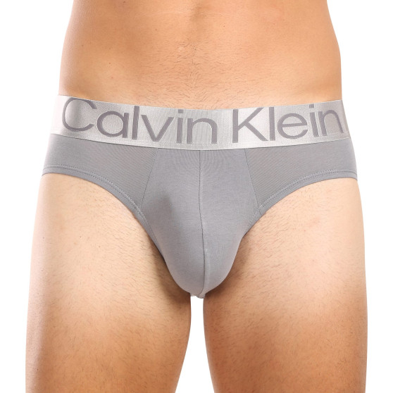 3PACK pánske slipy Calvin Klein viacfarebné (NB3129A-PZD)