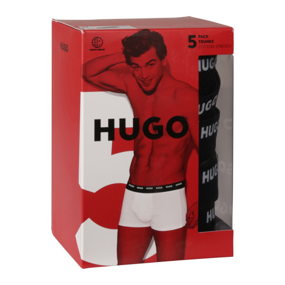 5PACK pánske boxerky HUGO viacfarebné (50479944 973)