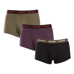 3PACK pánske boxerky HUGO viacfarebné (50517878 987)