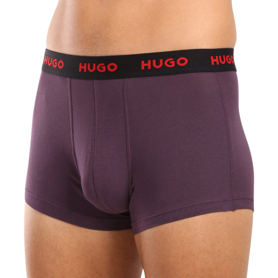 3PACK pánske boxerky HUGO viacfarebné (50517878 987)