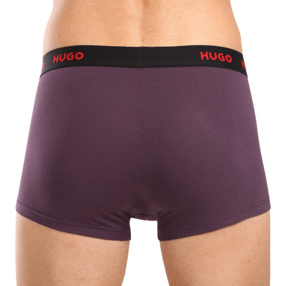 3PACK pánske boxerky HUGO viacfarebné (50517878 987)