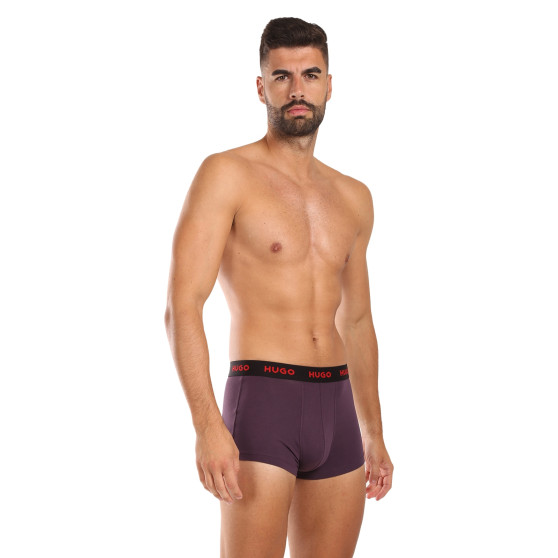 3PACK pánske boxerky HUGO viacfarebné (50517878 987)