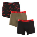 3PACK pánske boxerky HUGO viacfarebné (50517887 984)