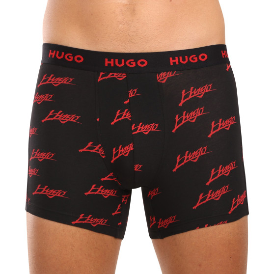 3PACK pánske boxerky HUGO viacfarebné (50517887 984)