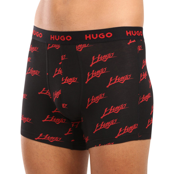 3PACK pánske boxerky HUGO viacfarebné (50517887 984)