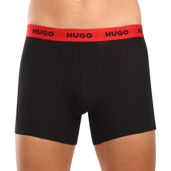 3PACK pánske boxerky HUGO viacfarebné (50517887 984)