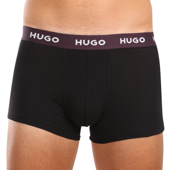 3PACK pánske boxerky HUGO viacfarebné (50517894 982)