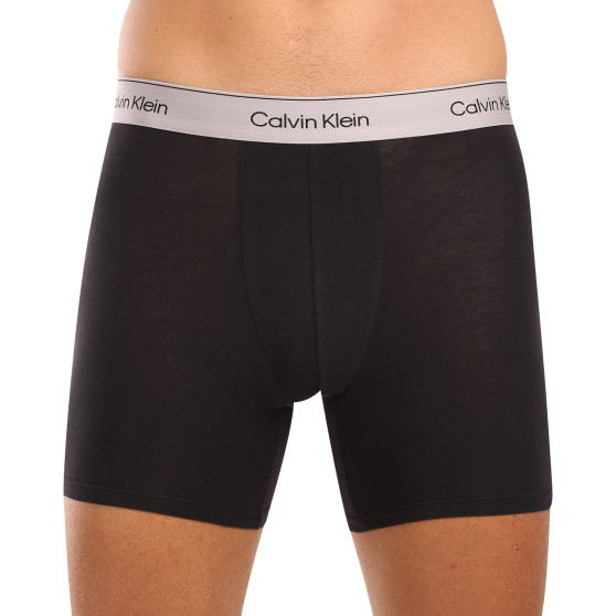 3PACK pánske boxerky Calvin Klein čierne (NB3964A-U2Y)