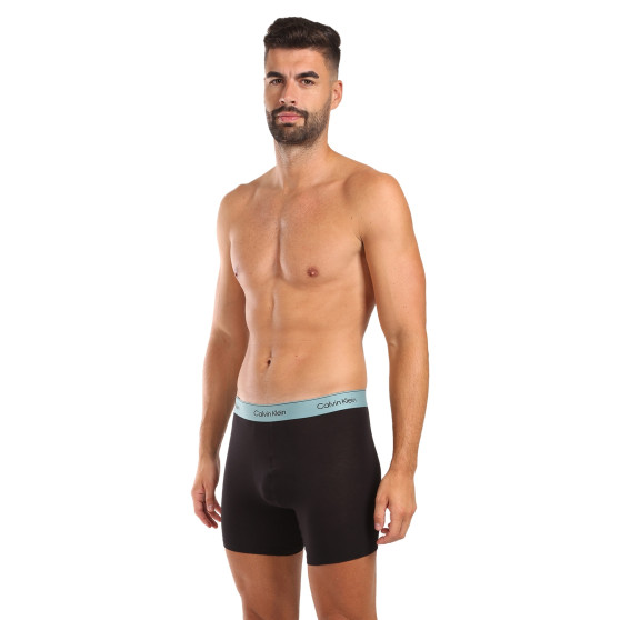 3PACK pánske boxerky Calvin Klein čierne (NB3964A-U2Y)