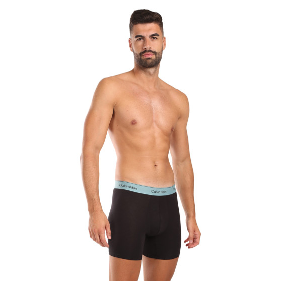 3PACK pánske boxerky Calvin Klein čierne (NB3964A-U2Y)