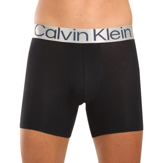 3PACK pánske boxerky Calvin Klein čierne (NB3131A-PZE)