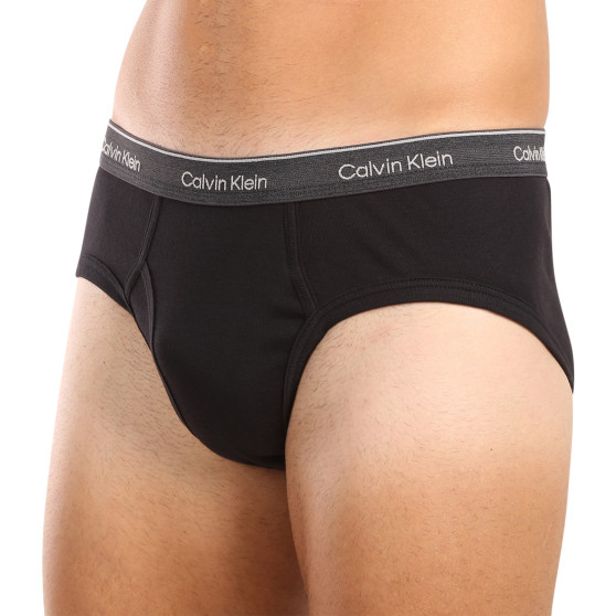 3PACK pánske slipy Calvin Klein čierné (NB3998A-PRU)