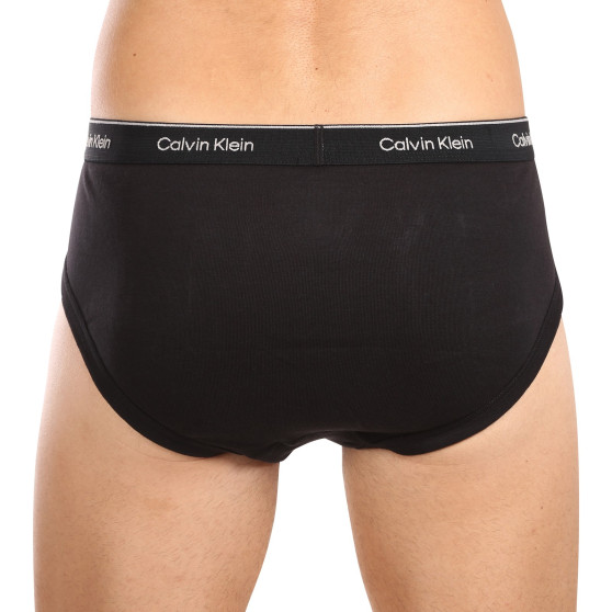 3PACK pánske slipy Calvin Klein čierné (NB3998A-PRU)